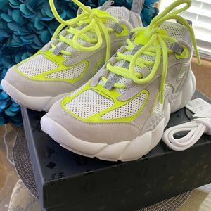 MCM Himmel Visetos Women's Low Top Sneakers